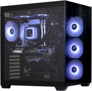 Gaming PC - AMD Ryzen 9 9950X 3D, 32GB RAM, RTX 5060 Ti 16GB, 2TB SSD, Liquid Cooled, WiFi 6, Bluetooth 5, Type-C, Win 11, 1 Year Warranty