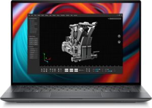 Dell Precision 5490 Laptop Workstation, Intel Core Ultra 7 165H vPro, 32GB/512GB, 14" FHD, Nvidia RTX 500 ada 4GB GDDR6, English Backlit Keyboard, Windows 11 Pro