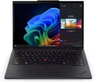 Lenovo 2025 ThinkPad T14 Gen 6 Co-Pilot+ Laptop - AMD Ryzen AI 5 PRO 340, 14” WUXGA 1920x1200 400 Nits Display, AI PC, 16GB Memory, 512 GB SSD, 5MP RGB Cam, FP Reader & Windows 11 Pro - 21QJ00CQUS